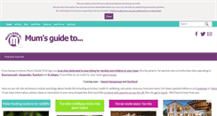 Desktop Screenshot of mumsguideto.co.uk